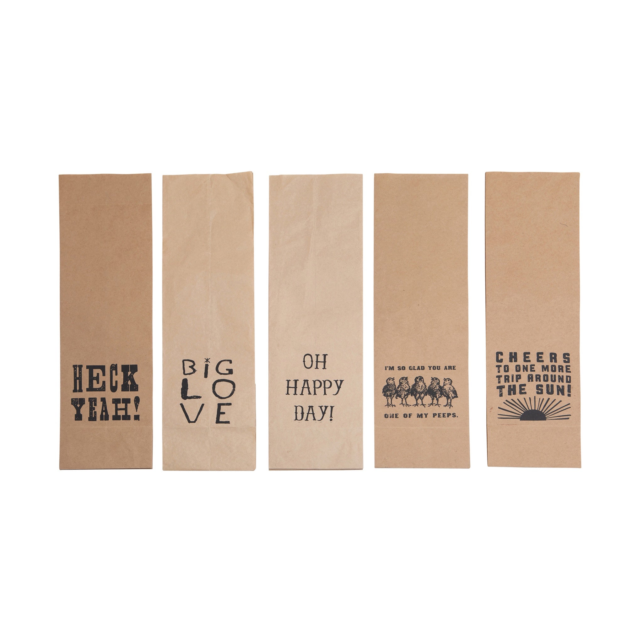 ***Heck Yeah Paper Wine Bag