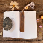 If I'm Honest Leather Bookmark