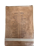 Signature Leather Journals - Maple