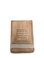 Mini Signature Leather Journals - Maple