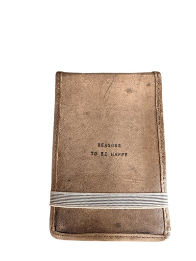 Mini Signature Leather Journals - Maple