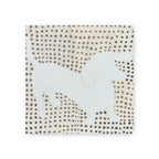 Dog With Dots Art Tile