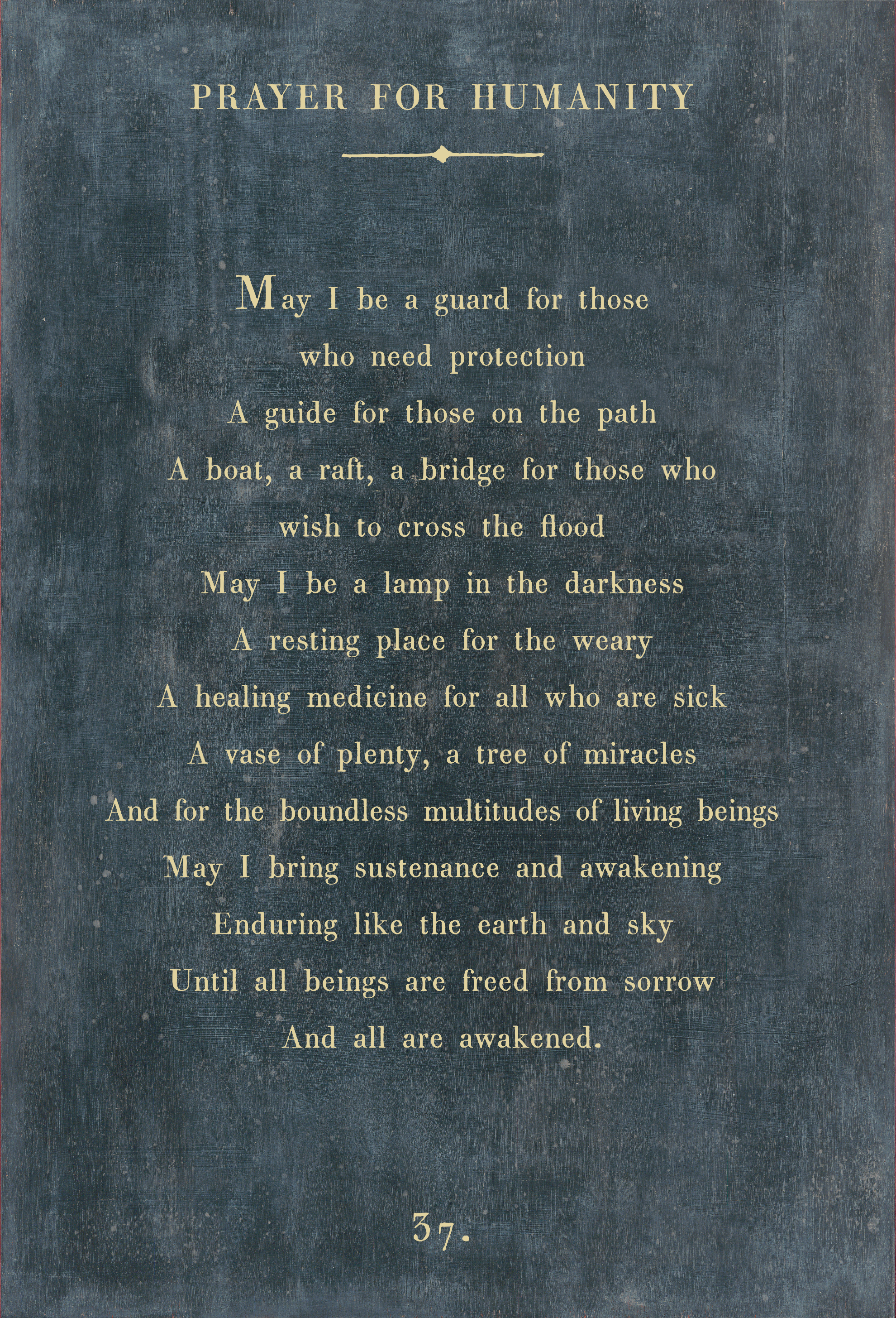 Prayer For Humanity Art Print - Gallery Wrap