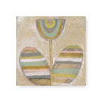 Rainbow Flower Art Tile