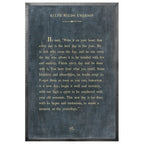 Ralph Waldo Emerson Art Print - Grey Wood