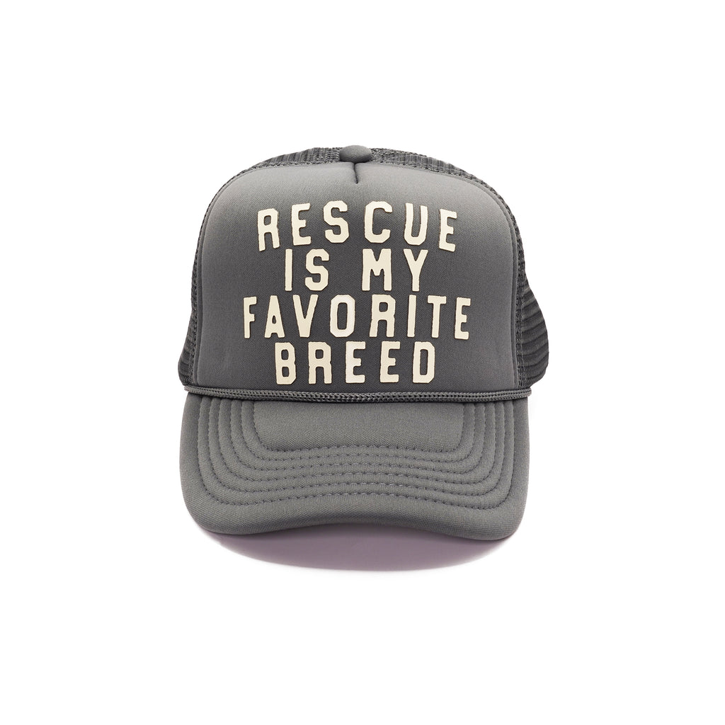 ***Rescue Is My Favorite Breed Trucker Hat