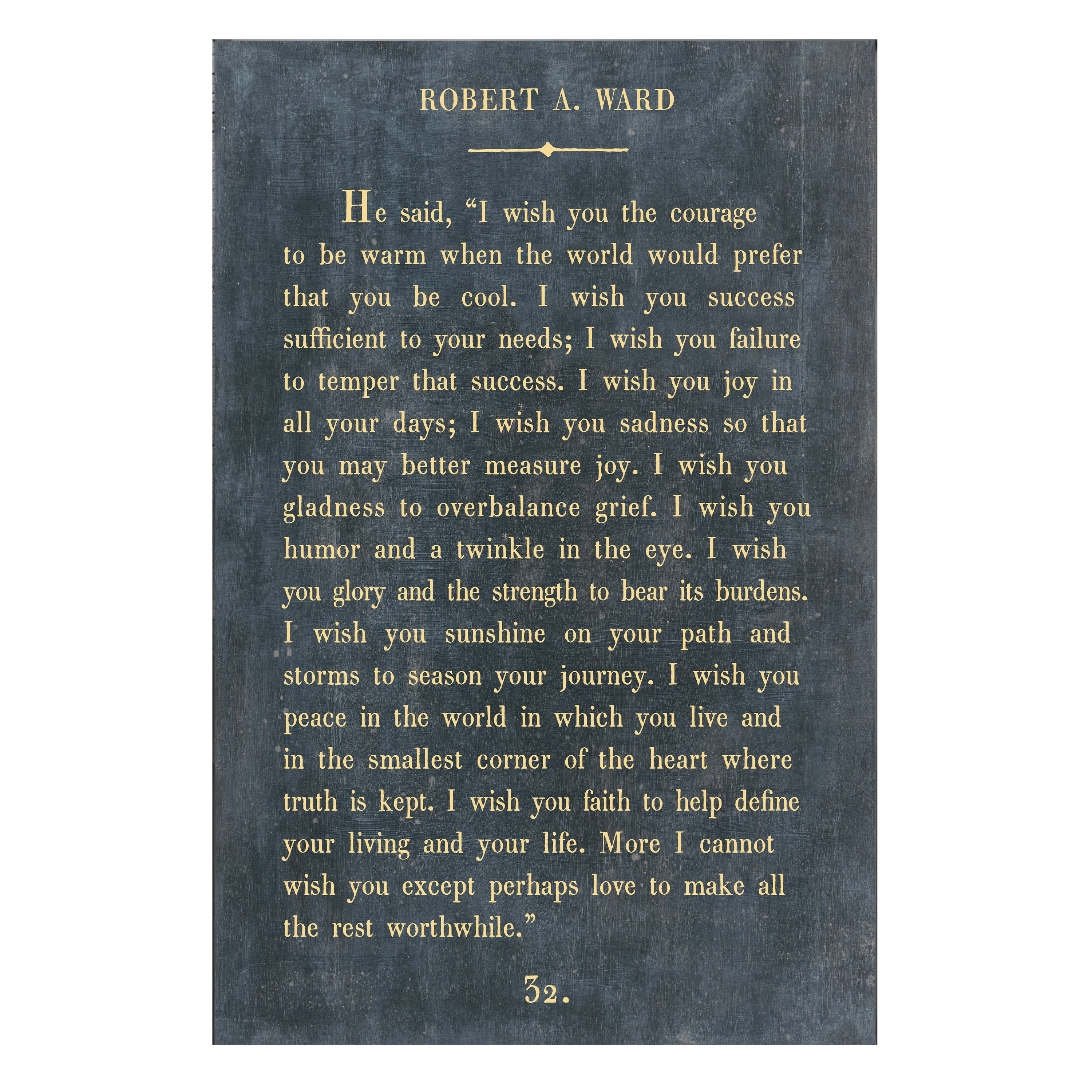 Robert A. Ward - Book Collection - Art Print