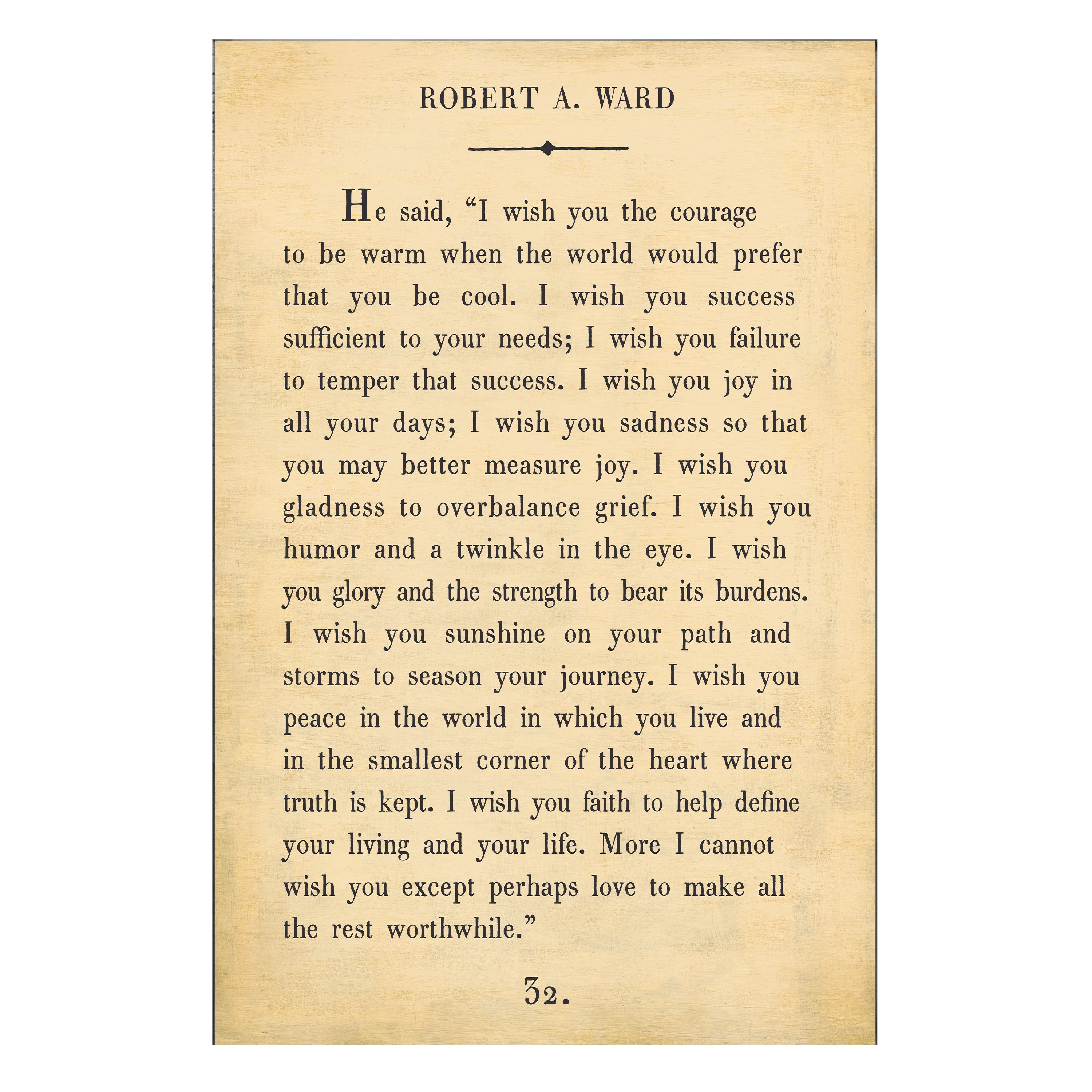 Robert A. Ward - Book Collection - Art Print