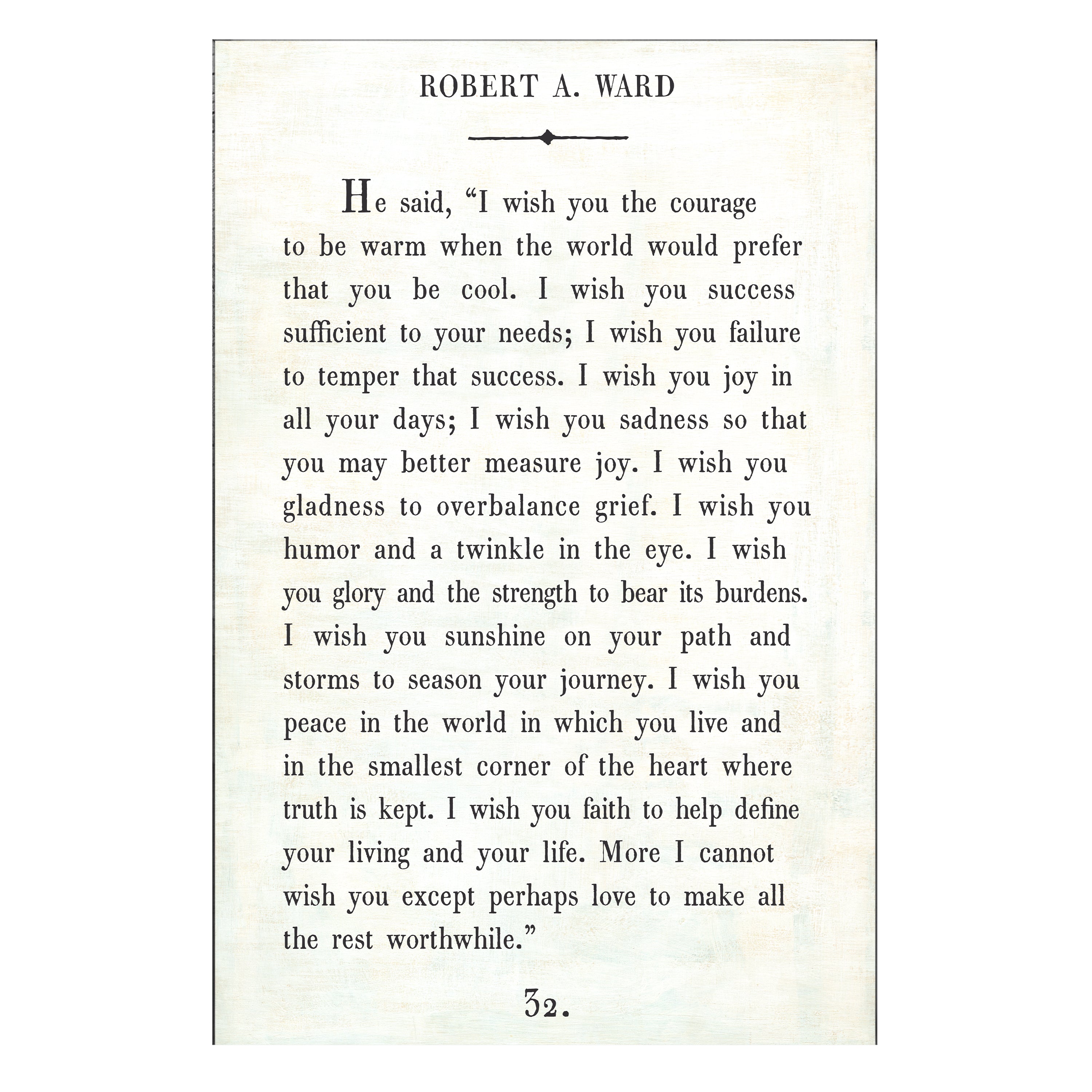 Robert A. Ward - Book Collection - Art Print