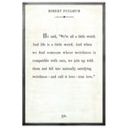 Robert Fulghum Art Print - Grey Wood