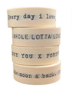 Everyday I Love You Sugarboo Washi Tape