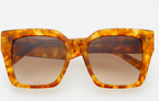 Bon Chic Acetate Oversized Square Sunglasses