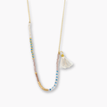 Seed Bead Necklace - Rose