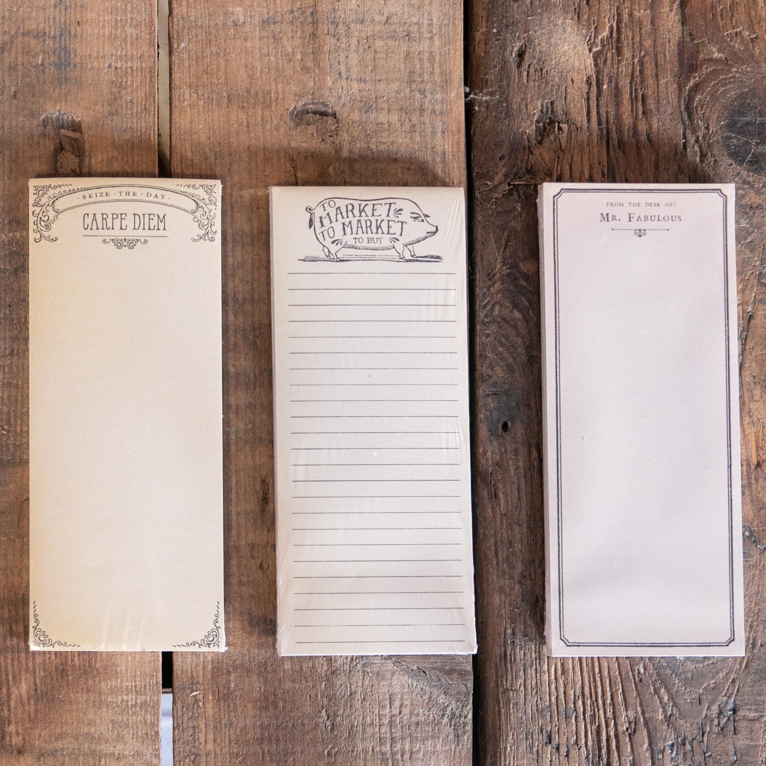 ***Carpe Diem Skinny Notepad