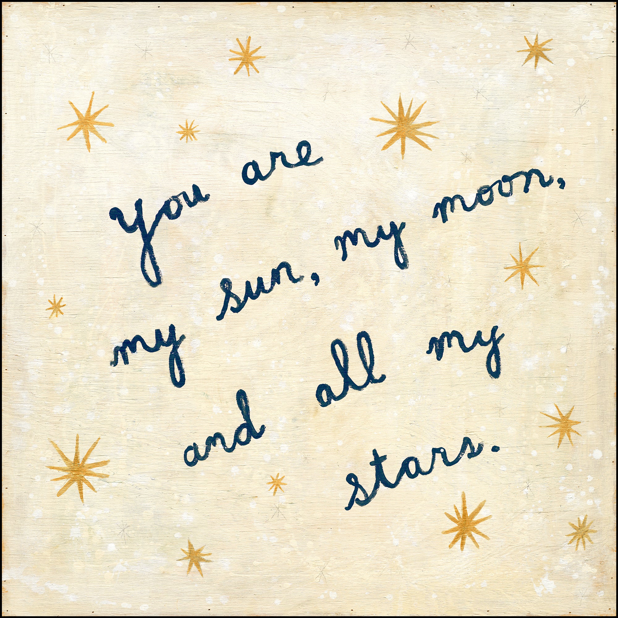 My Sun, My Moon Art Print - Gallery Wrap