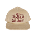 Cool Bands Corduroy Trucker Hat - Oatmeal