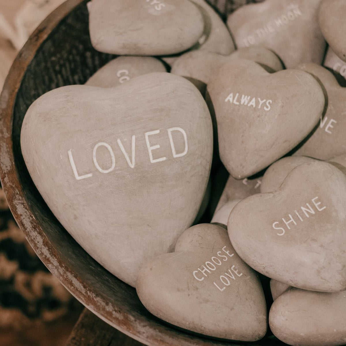 Always Heart Shaped Stone