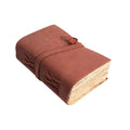1st Edition Mini Wrap Leather Journal - Terracotta