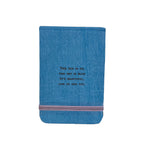 The Sun Is Up Fabric Notebook