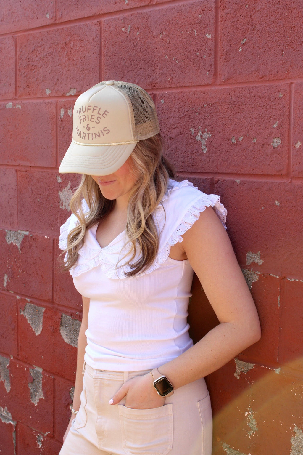 ***Truffle Fries & Martinis Trucker Hat