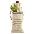 Sobriety Is Not One Of Them Wine Bag with Pocket