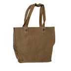 Washed Canvas Tote - Clay