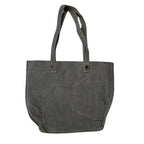 Washed Canvas Tote - Mushroom