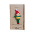 Elf Worry Doll Ornament