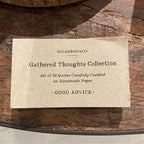 50 Gathered Thoughts - Good Advice Edition