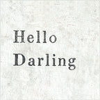 Hello Darling Art Print