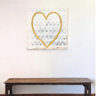 Heart of Gold Art Print