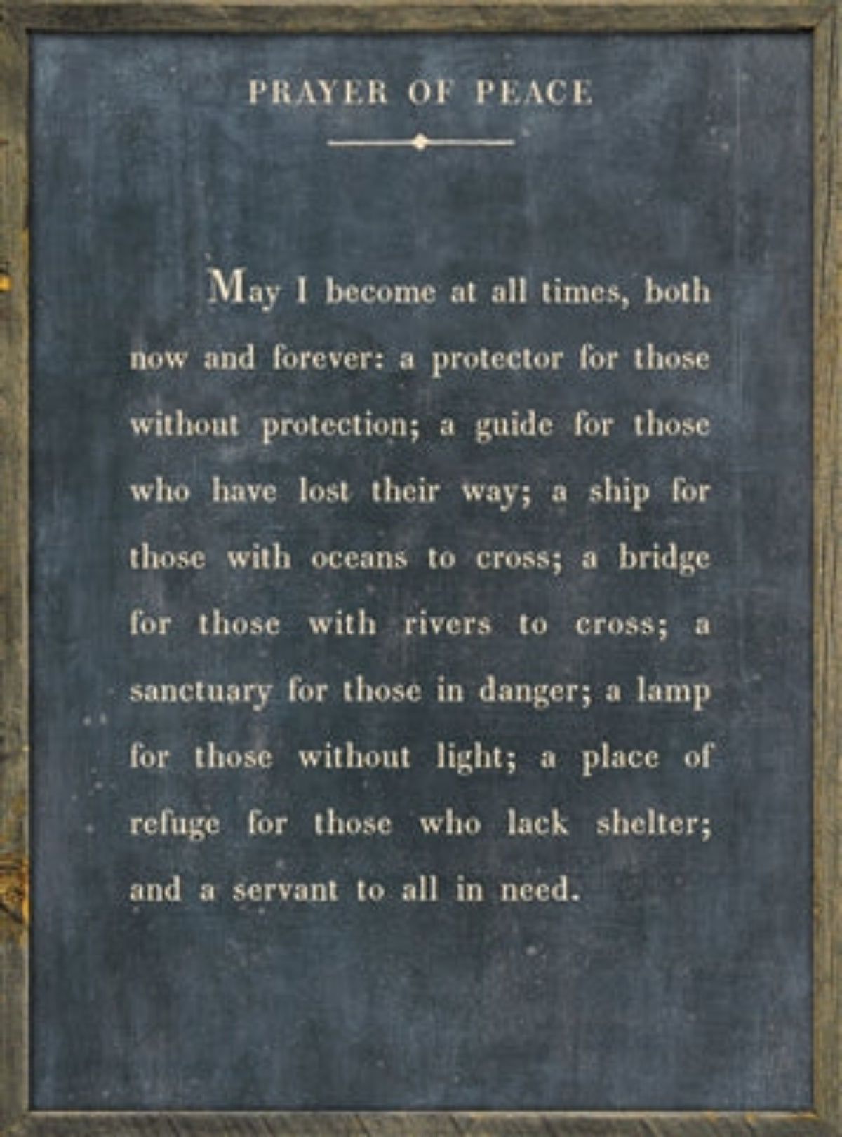 Prayer of Peace - Poetry Collection