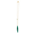 ***Green Gatsby Necklace 22"