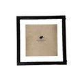 Wood Floating Frame 12" x 12" - Black
