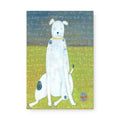 White Boy Dog - Art Tile Collection