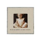 You Are My Sunshine Zinc Linen Frame 3.5x3.5
