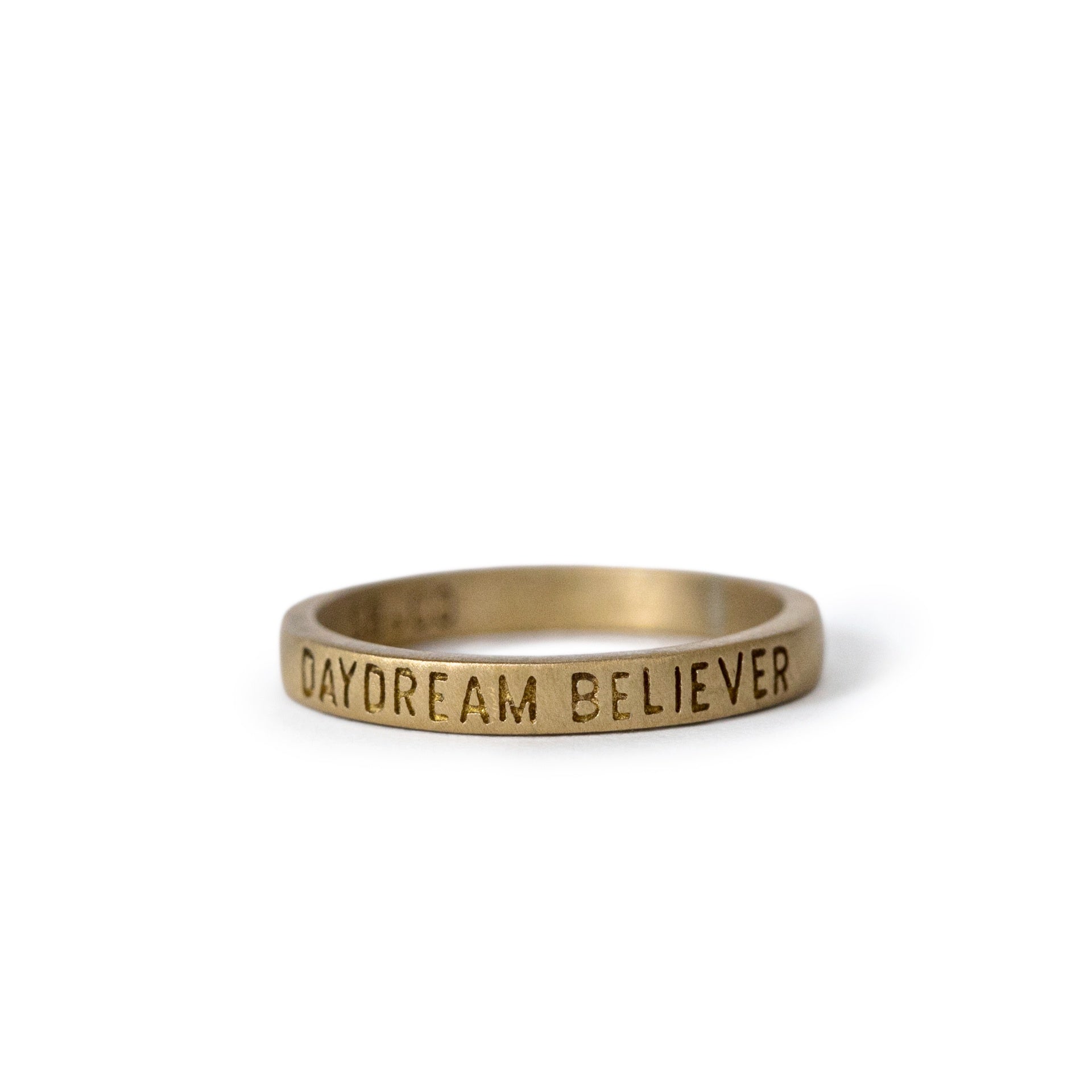 ***Brass Daydream Believer Ring - Size 6-7