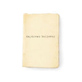 ***Daydream Believer Small Deckled Edge Notebook - Cream