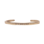 To The Moon & Back Brass Cuff