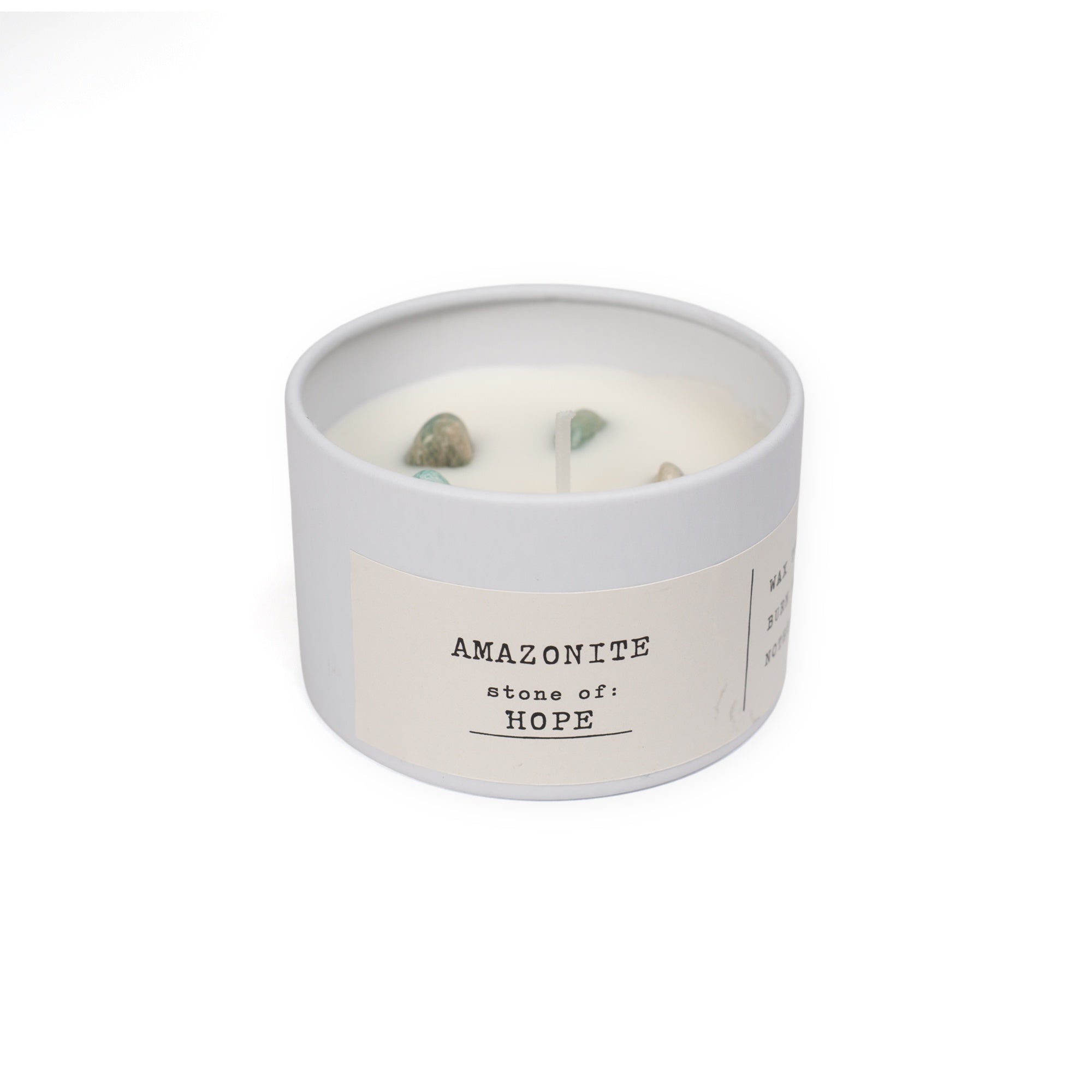 Amazonite Mini Intention Candle