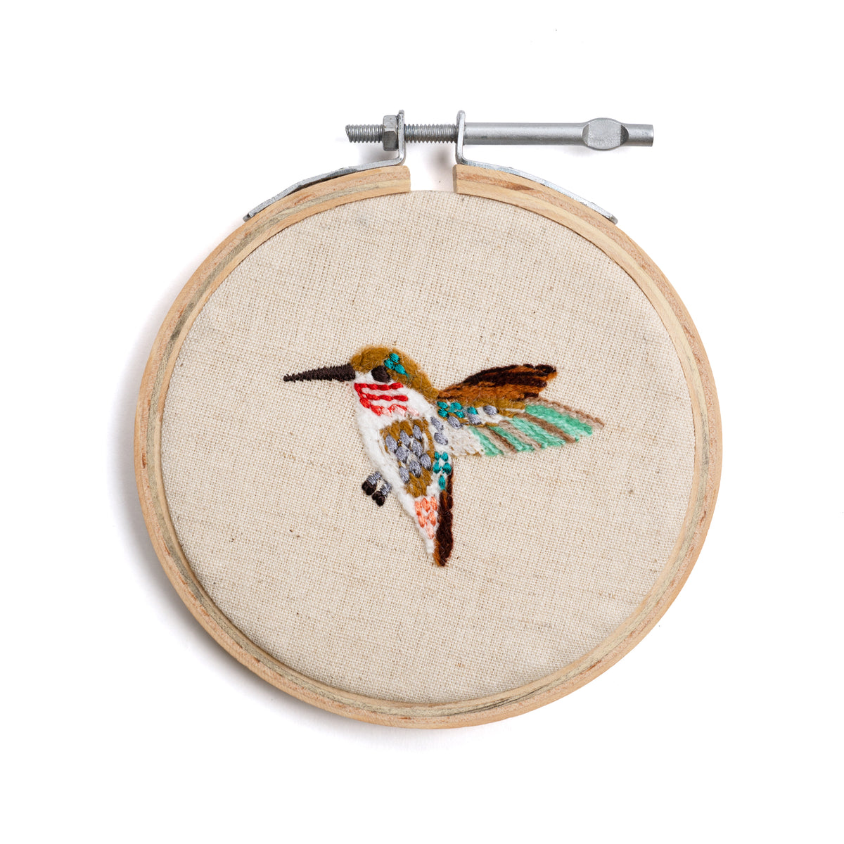 Hummingbird Embroidery Hoop Collection - 4in