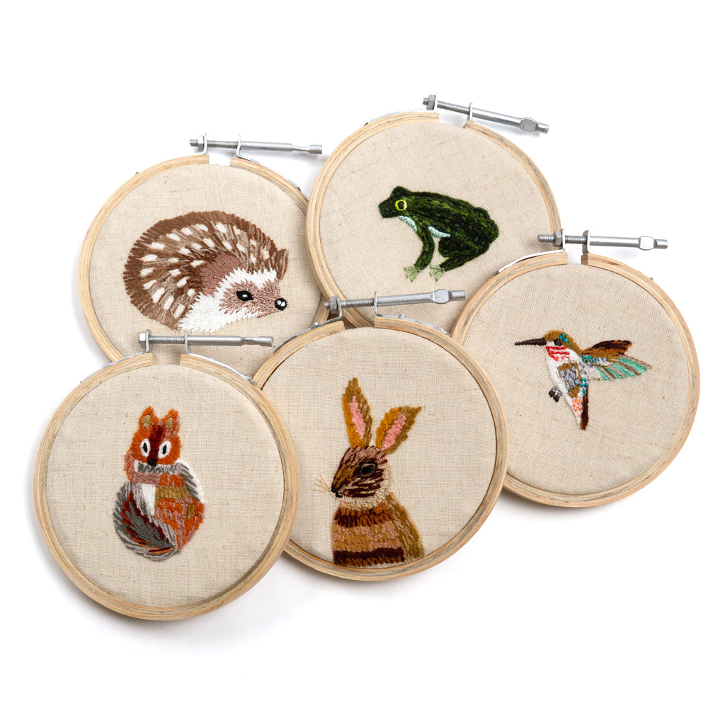 Embroidery Hoop - Animals