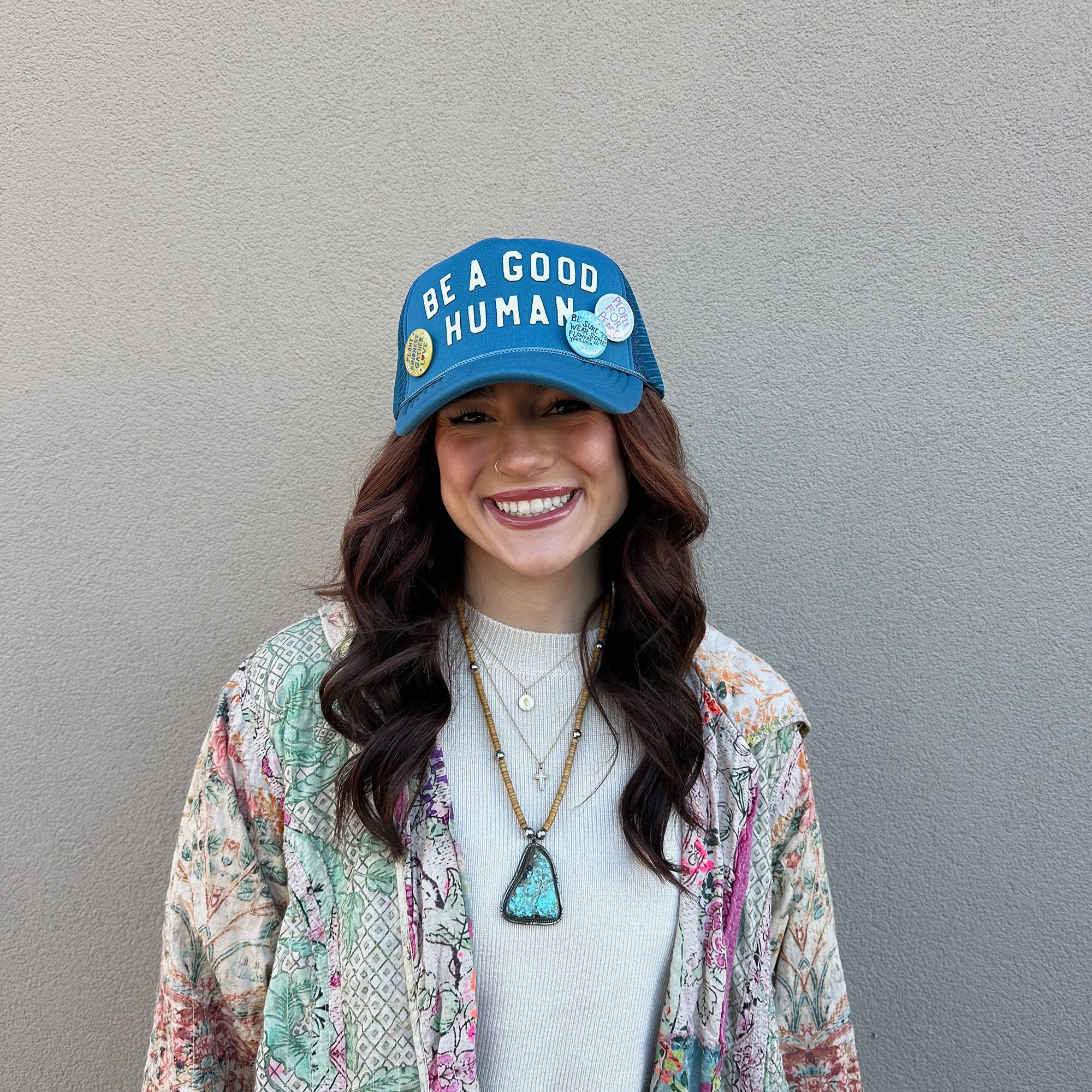 Be A Good Human Trucker Hat