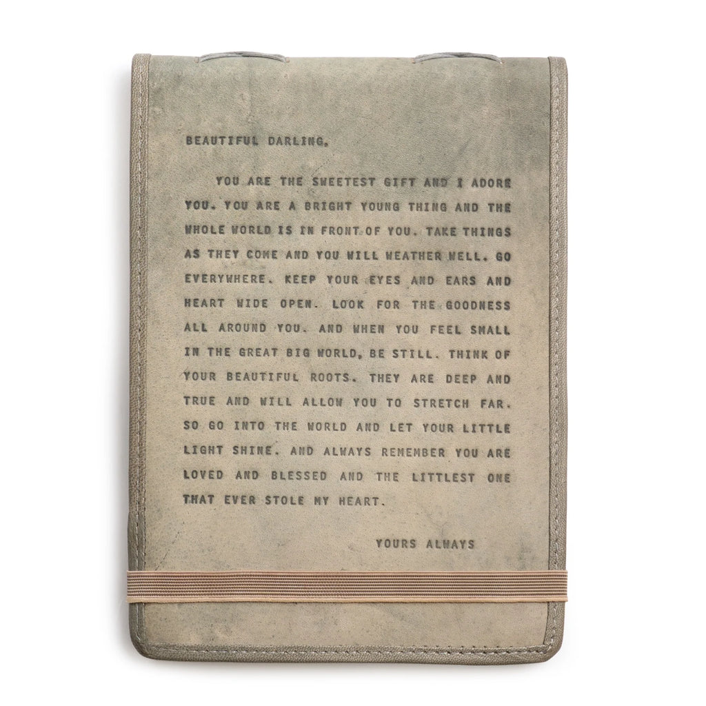 Signature Leather Journals - Stone