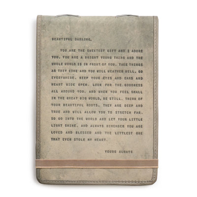 Signature Leather Journals - Stone