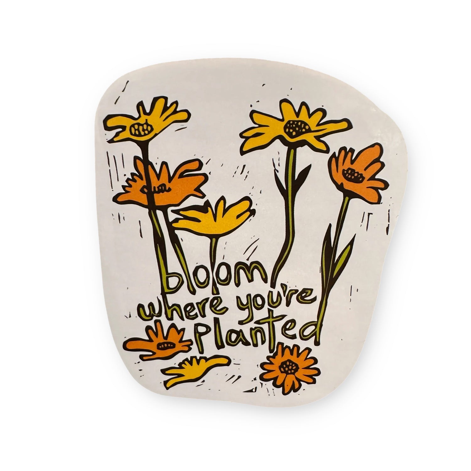 Bloom Where You Are Planted Adventure Sticker