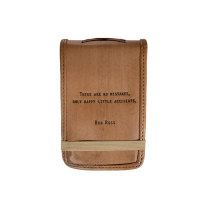 Mini Signature Leather Journals - Maple