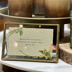 Brass Standing Frame 6x4 – Horizontal