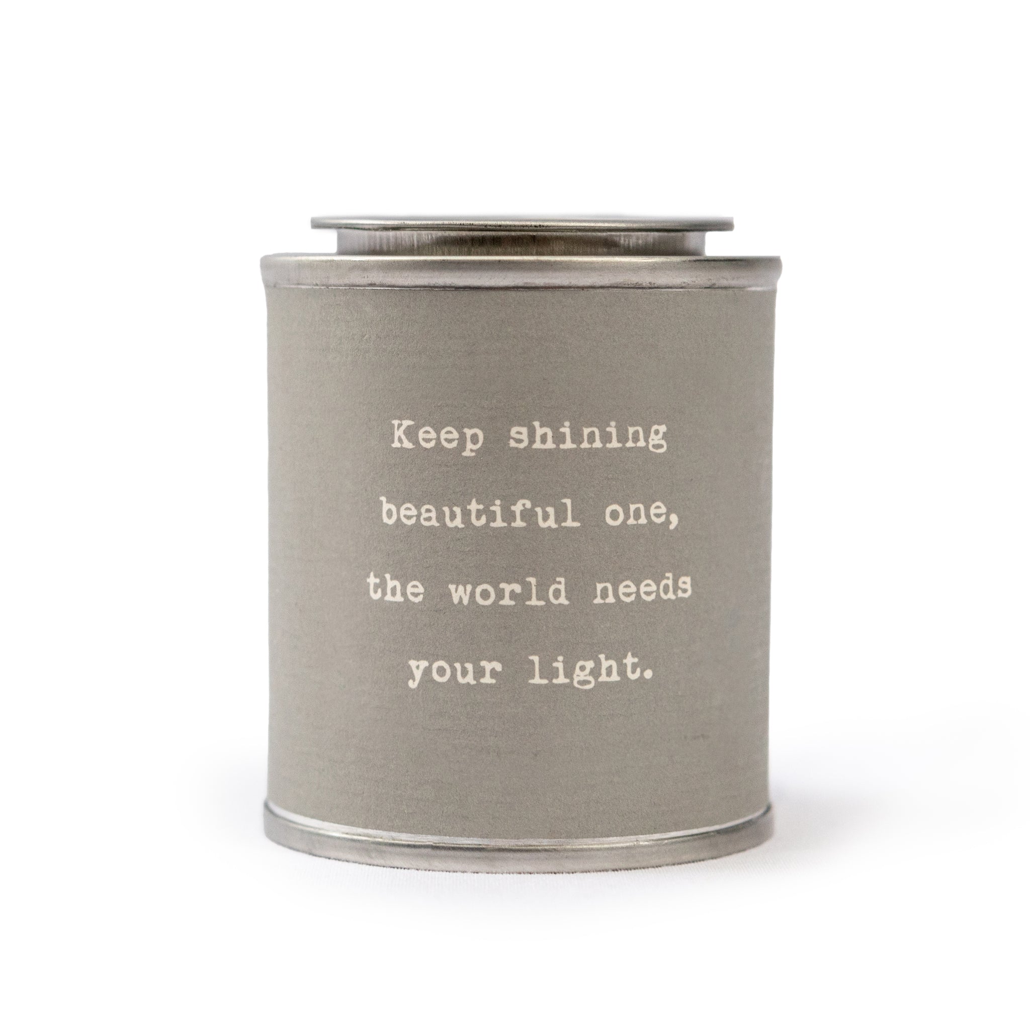 Encouragement Candle - Keep shining beautiful one