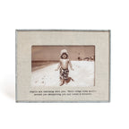 Angels Are Watching Zinc Linen Frame 6x4